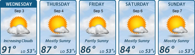 5-Day Forecast