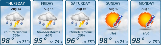 5-Day Forecast