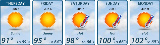5-Day Forecast