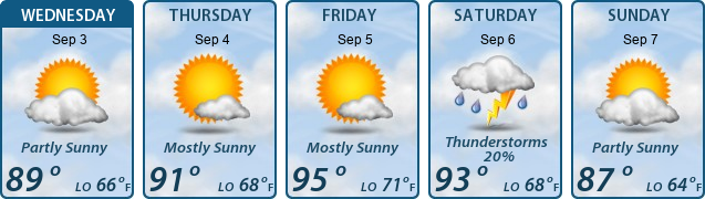 5-Day Forecast