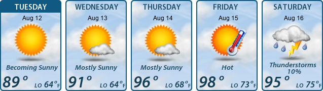 5-Day Forecast