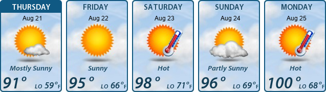 5-Day Forecast