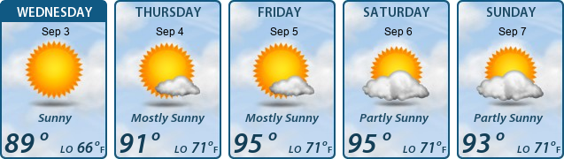 5-Day Forecast