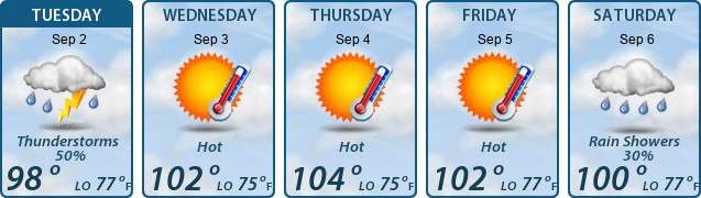 5-Day Forecast