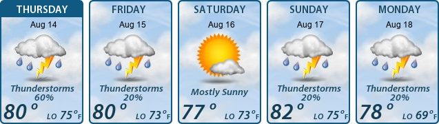 5-Day Forecast