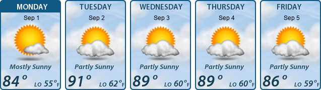 5-Day Forecast