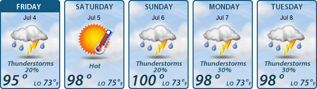 5-Day Forecast