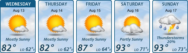 5-Day Forecast