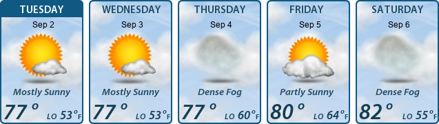 5-Day Forecast