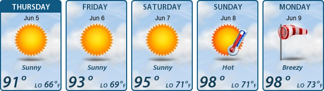 5-Day Forecast