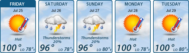 5-Day Forecast