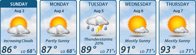 5-Day Forecast