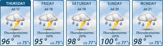 5-Day Forecast