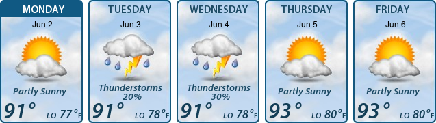 5-Day Forecast