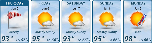 5-Day Forecast