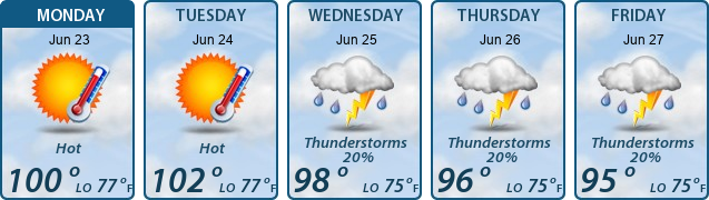 5-Day Forecast