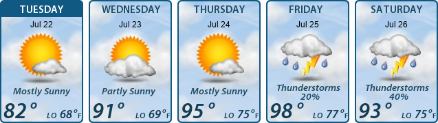 5-Day Forecast