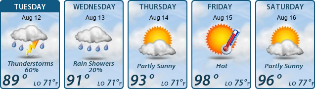 5-Day Forecast