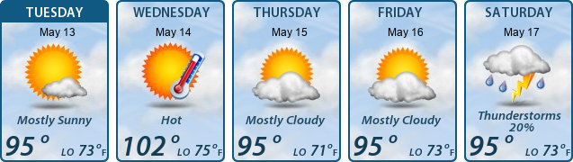 5-Day Forecast
